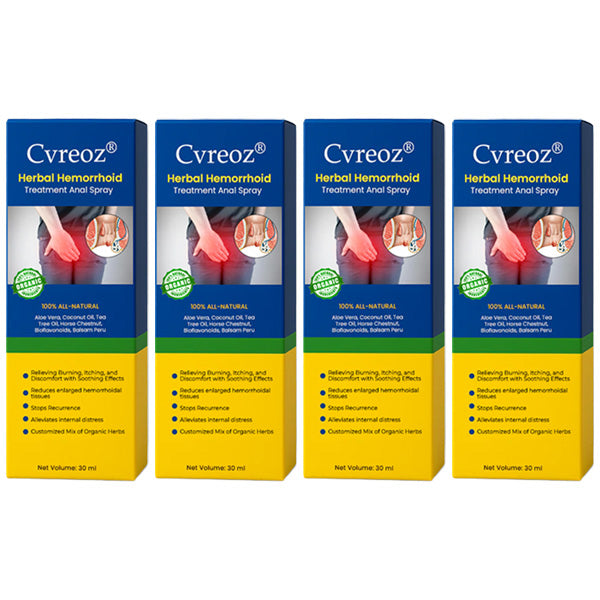 Cvreoz® Herbal Hemorrhoid Treatment Anal Spray Pro (Offer