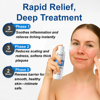 FDA Certified⚕️ KUBOZN® Magnesium Herbal Psoriasis Spray ⚡3-MINUTE RELIEF