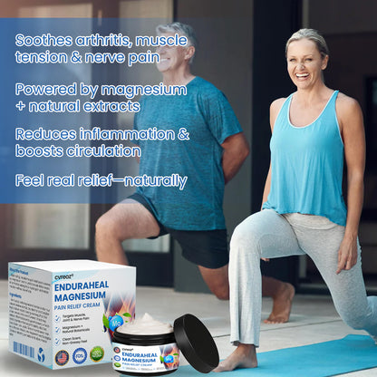Cvreoz® EnduraHeal Magnesium Pain Relief Cream (Treats Arthritis, Neuropathy, Rheumatism, Sports Injuries & More)