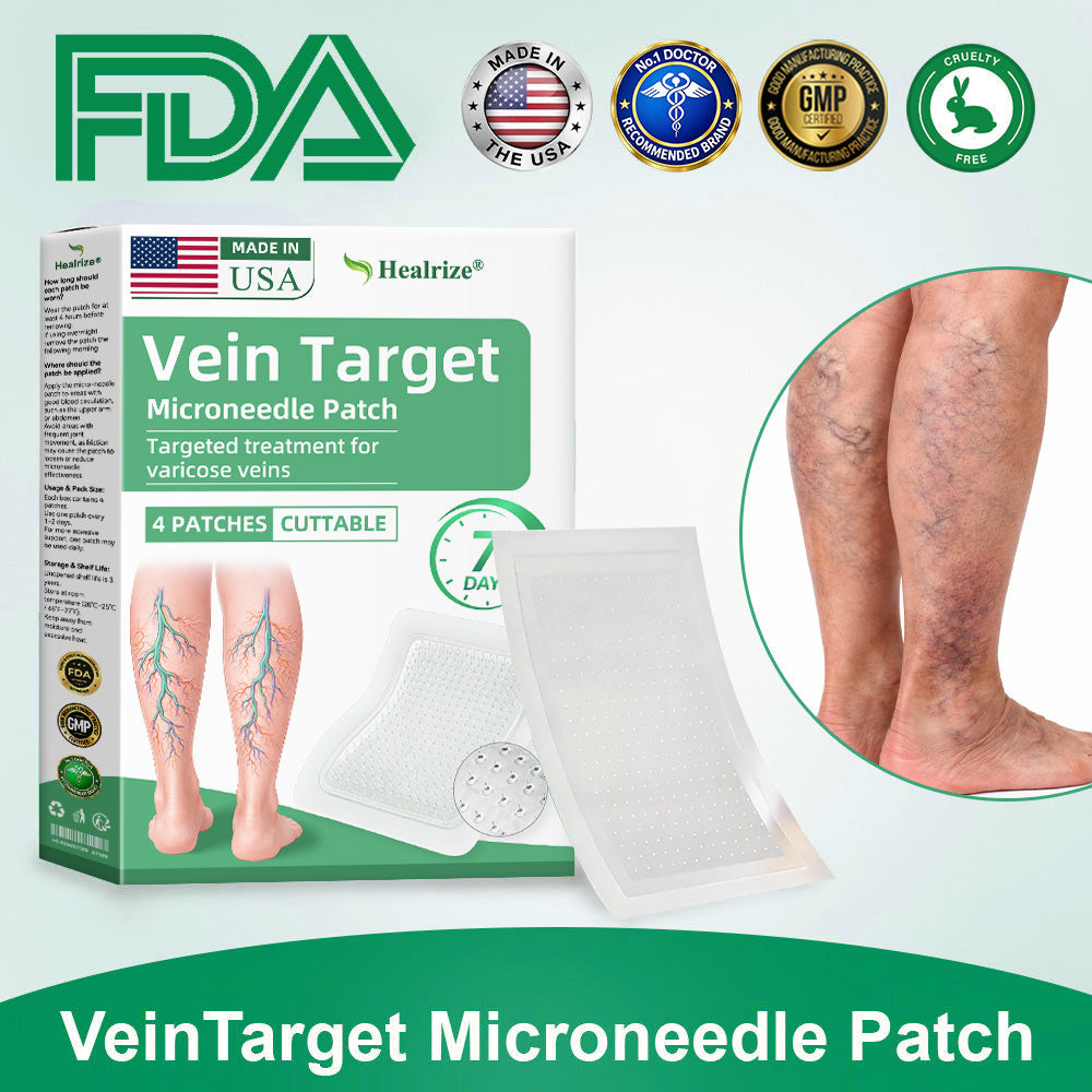 🗽👩‍⚕️👍Healrize® VeinTarget Microneedle Patch⚡Instant Relief, Long-Term Results