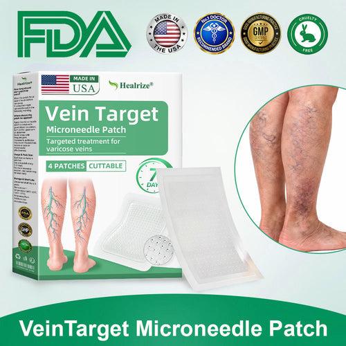 🗽👩‍⚕️👍Healrize® VeinTarget Microneedle Patch⚡Instant Relief, Long-Term Results