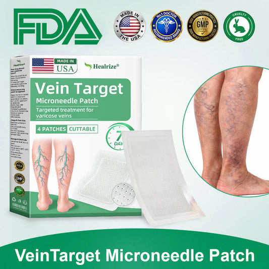 🗽👩‍⚕️👍Healrize® VeinTarget Microneedle Patch⚡Instant Relief, Long-Term Results