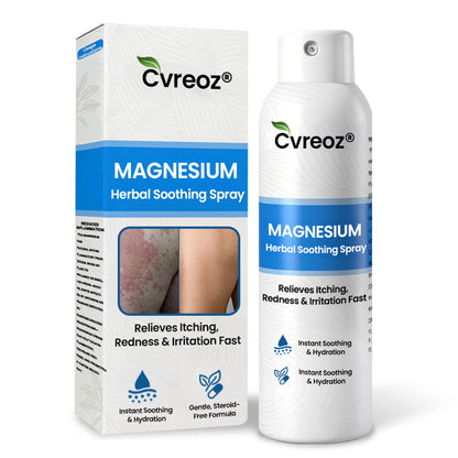 ✅  Official Store: Cvreoz® Magnesium Herbal Psoriasis Spray ⚕️ FDA Certified
