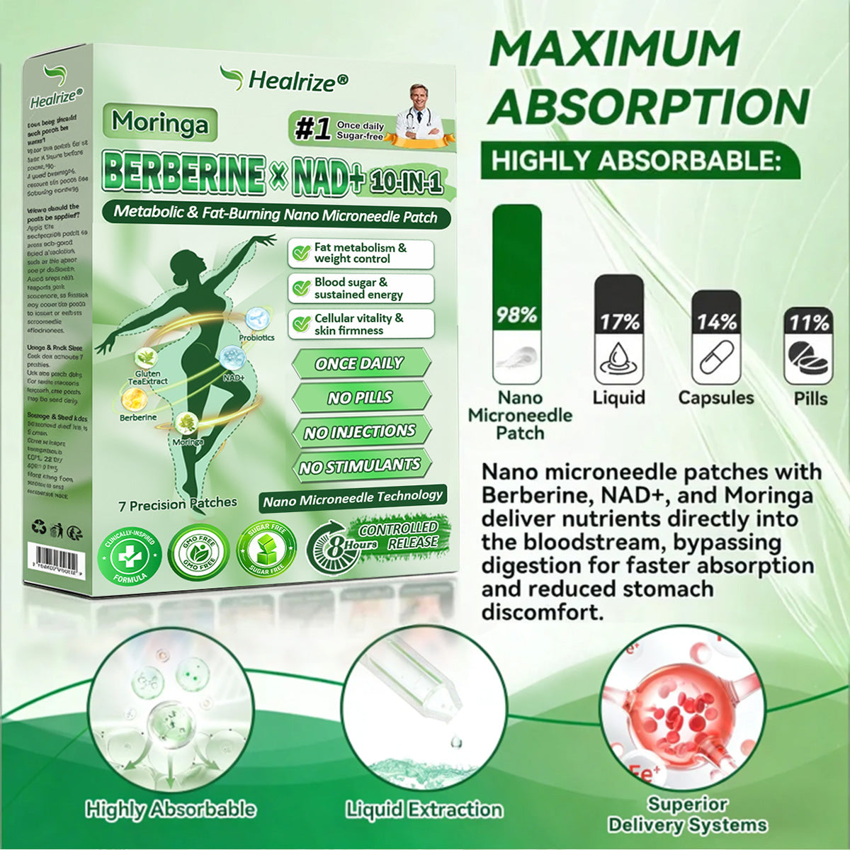 𝑶𝒇𝒇𝒊𝒄𝒊𝒂𝒍 𝑺𝒕𝒐𝒓𝒆  | 🏆🏆Healrize®𝑴𝒐𝒓𝒊𝒏𝒈𝗮 · 𝗕𝗲𝗿𝗯𝗲𝗿𝙞𝙣𝙚 × 𝙉𝘼𝐃+ 𝟏𝟎-𝐢𝐧-𝟏 𝗔𝗱𝘃𝗮𝗻𝗰𝙚𝙙 𝙉𝙖𝙣𝙤 𝙈𝙞𝙘𝙧𝙤𝙣𝙚𝙚𝐝𝐥𝐞 𝐏𝐚𝐭𝙘𝙝🇺🇸(𝐉𝐮𝐬𝐭 𝐨𝐧𝐜𝐞 𝐚 𝐝𝐚𝐲, 𝐯𝐢𝐬𝐢𝐛𝐥𝐞 𝐜𝐡𝐚𝐧𝐠𝐞𝐬 𝐢𝐧 𝟕 𝐝𝐚𝐲𝐬） ✅ 𝐅𝐨𝐫 𝐨𝐛𝐞𝐬𝐢𝐭𝐲, 🅛🅞🅞🅢🅔 🅢🅚🅘🅝,𝐝𝐢𝐚𝐛𝐞𝐭𝐞𝐬, 𝐬𝐥𝐞𝐞𝐩 𝐚𝐩𝐧𝐞𝐚, 𝐣𝐨𝐢𝐧𝐭 𝐢𝐬𝐬𝐮𝐞𝐬, 𝐚𝐧𝐝 𝐦𝐨𝐫𝐞