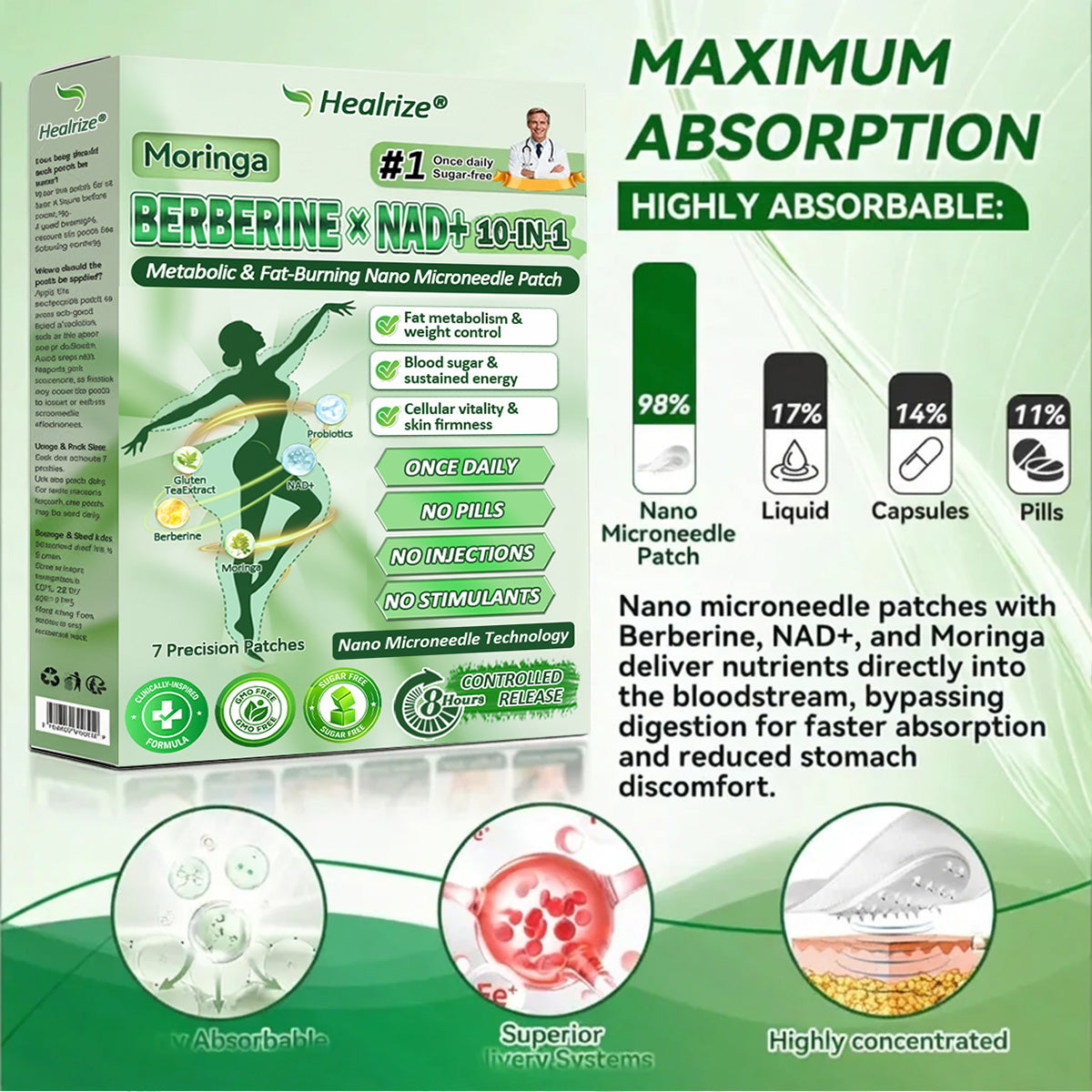 𝑶𝒇𝒇𝒊𝒄𝒊𝒂𝒍 𝑺𝒕𝒐𝒓𝒆  | 🏆🏆Healrize®𝑴𝒐𝒓𝒊𝒏𝒈𝗮 · 𝗕𝗲𝗿𝗯𝗲𝗿𝙞𝙣𝙚 × 𝙉𝘼𝐃+ 𝟏𝟎-𝐢𝐧-𝟏 𝗔𝗱𝘃𝗮𝗻𝗰𝙚𝙙 𝙉𝙖𝙣𝙤 𝙈𝙞𝙘𝙧𝙤𝙣𝙚𝙚𝐝𝐥𝐞 𝐏𝐚𝐭𝙘𝙝🇺🇸(𝐉𝐮𝐬𝐭 𝐨𝐧𝐜𝐞 𝐚 𝐝𝐚𝐲, 𝐯𝐢𝐬𝐢𝐛𝐥𝐞 𝐜𝐡𝐚𝐧𝐠𝐞𝐬 𝐢𝐧 𝟕 𝐝𝐚𝐲𝐬） ✅ 𝐅𝐨𝐫 𝐨𝐛𝐞𝐬𝐢𝐭𝐲, 🅛🅞🅞🅢🅔 🅢🅚🅘🅝,𝐝𝐢𝐚𝐛𝐞𝐭𝐞𝐬, 𝐬𝐥𝐞𝐞𝐩 𝐚𝐩𝐧𝐞𝐚, 𝐣𝐨𝐢𝐧𝐭 𝐢𝐬𝐬𝐮𝐞𝐬, 𝐚𝐧𝐝 𝐦𝐨𝐫𝐞