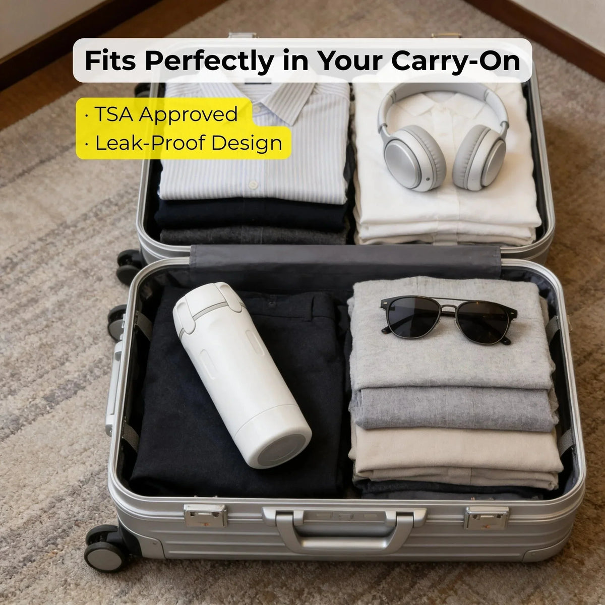 Daba™ 4-in-1 Travel Dispenser Bottle
