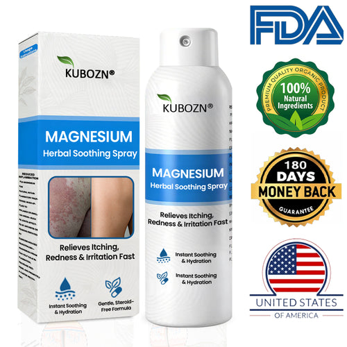 FDA Certified⚕️ KUBOZN® Magnesium Herbal Psoriasis Spray ⚡3-MINUTE RELIEF