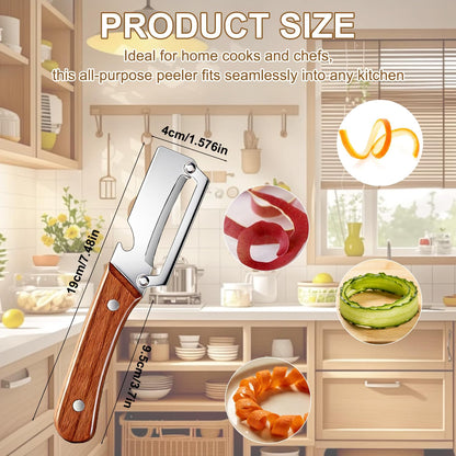 Daba™ Everyday Pro Peeler — A Smarter, Sharper Tool for Effortless Kitchen Prep