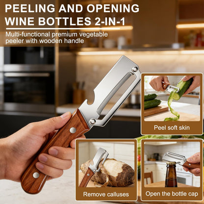 Daba™ Everyday Pro Peeler — A Smarter, Sharper Tool for Effortless Kitchen Prep