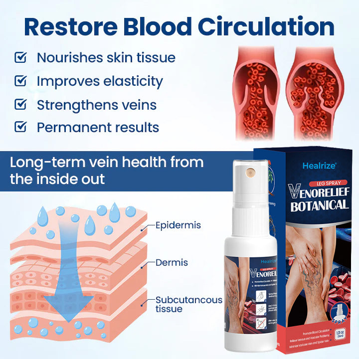 Healrize® Micro-Mist Herbal Varicose Veins Spray ✨(OFFER)