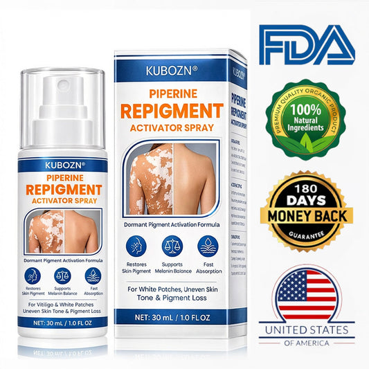 ⚡KUBOZN® Piperine Repigment Activator Spray to Reactivate Dormant Pigment Cells & Restore Natural Skin Color