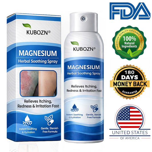 𝗢𝗳𝗳𝗶𝗰𝗶𝗮𝗹 𝗦𝘁𝗼𝗿𝗲 | FDA Certified⚕️ KUBOZN® Magnesium Herbal Psoriasis Spray ⚡3-MINUTE RELIEF
