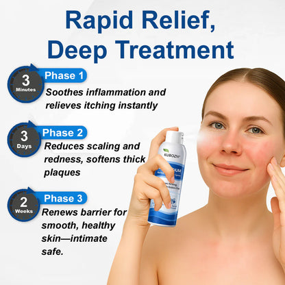 𝗢𝗳𝗳𝗶𝗰𝗶𝗮𝗹 𝗦𝘁𝗼𝗿𝗲 | FDA Certified⚕️ KUBOZN® Magnesium Herbal Psoriasis Spray ⚡3-MINUTE RELIEF