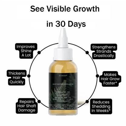 KUBOZN® Root Restore Hair Serum – Advanced Thickening & Nourishing Formula