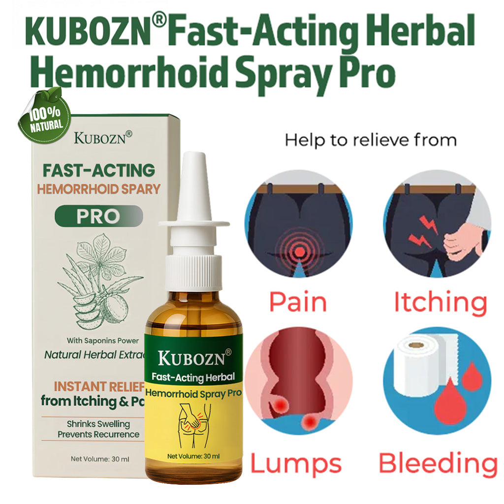 KUBOZN® Fast-Acting Herbal Hemorrhoid Spray Pro