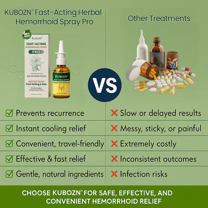 KUBOZN® Fast-Acting Herbal Hemorrhoid Spray Pro