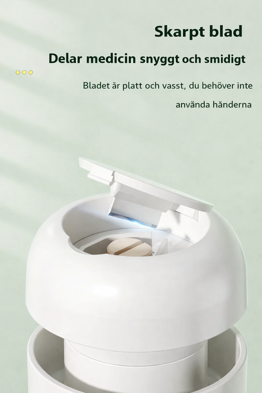 Healrize®Portabel pillerkross och tablettdelare