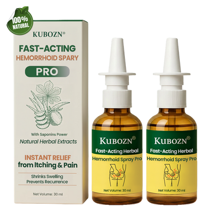 KUBOZN® Fast-Acting Herbal Hemorrhoid Spray Pro（ offer ）